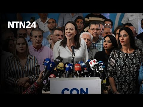 María Corina Machado reacciona a postulación de Manuel Rosales: La candidata es Corina Yoris