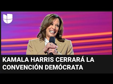 Kamala Harris cerrará la Convención Demócrata: todo está listo en Chicago para una noche histórica