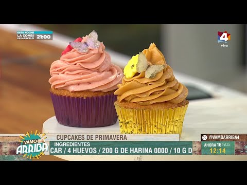 Vamo Arriba - Miércoles dulce con Noelia: Cupcakes de dos sabores
