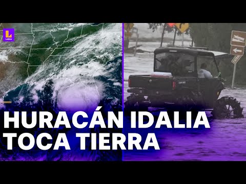 Huracán 'Idalia' mantiene en alerta a Florida: Hay miles de personas sin fluido eléctrico
