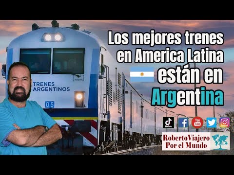 Los mejores trenes en America Latina están en Argentina. Tren a Quilmes.