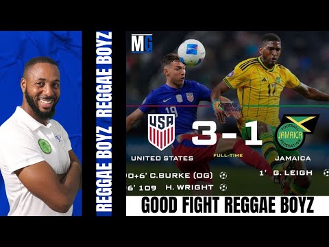 USA 3-1 JAMAICA Post Match Reaction | We were ROBBED!!