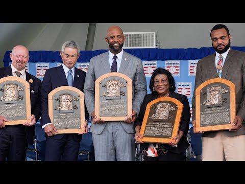 2025 Hall of Fame Induction Ceremony (Ichiro, CC Sabathia, Billy Wagner, Dave Parker, Dick Allen)