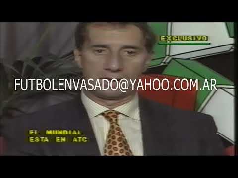 Carlos Bilardo testimonios tras el triunfo de Argentina frente a URSS Mundial 1990. Con Maradona.