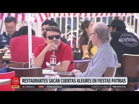 Restaurantes sacan cuentas alegres en Fiestas Patrias