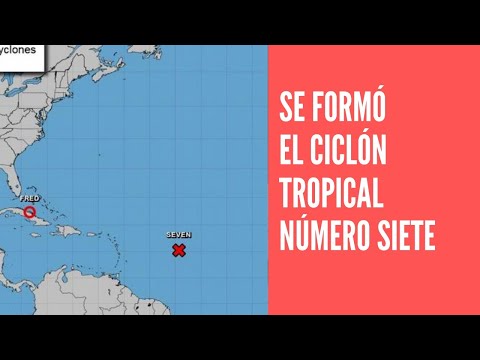 Se forma potencial ciclón tropical siete en el Océano Atlántico