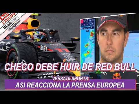 ASI REACCIONA PRENSA EUROPEA a CARRERA de CHECO PEREZ GRAN PREMIO FORMULA 1 PAISES BAJOS