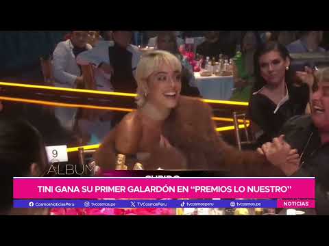 Tini en Premio Lo Nuestro 2024: la argentina gana su primer galardón por el álbum 'Cupido'