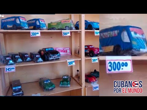 Los juguetes que el régimen le vende a los niños cubanos que no tienen dólares: Malos, feos y caros