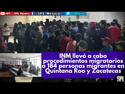 Migrantes En México: IMPRESIONANTE CARAVANA MIGRANTE AVANZA, INM realiza procedimientos MIGRATORIOS