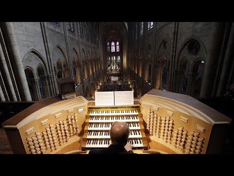 Les travaux de restauration de l'orgue de Notre-Dame de Paris ont commencé