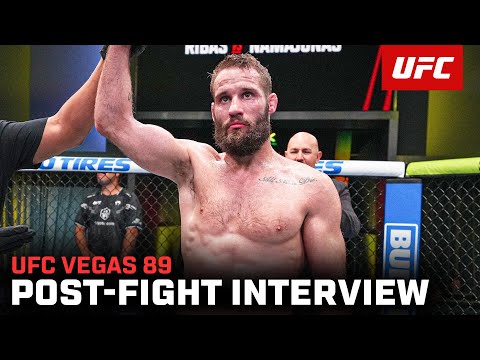 Trey Ogden Post-Fight Interview | UFC Vegas 89