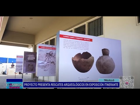 Trujillo: proyecto presenta rescates arqueológicos en exposición itinerante