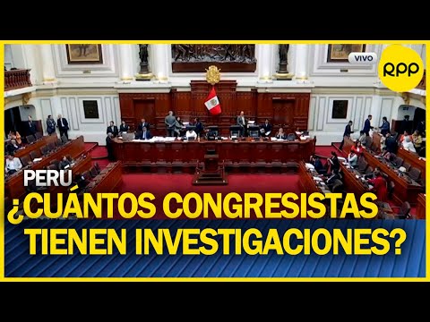 #RPPData | Más de la mitad de congresistas tienen investigaciones en el MP