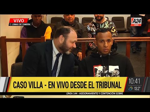 AHORA  Caso Sebastián Villa: A24 en vivo desde el Tribunal