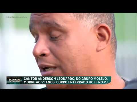 Corpo de Anderson Leonardo, do Molejo, e? sepultado no Rio de Janeiro
