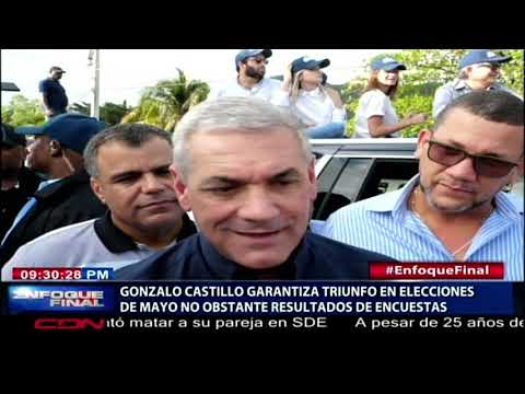 Gonzalo Castillo afirma que será el próximo presidente de la República Dominicana