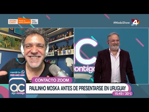 Algo Contigo - Paulinho Moska y su pasión por Uruguay: Soy un carioca melancólico