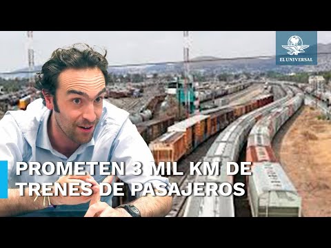 Reforma impulsará el regreso de los trenes de pasajeros, explica Andrés Lajous