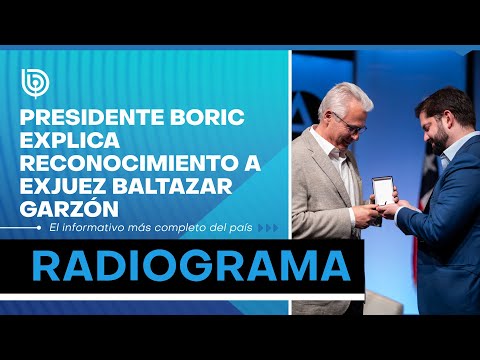 Presidente Boric explica reconocimiento a exjuez Baltazar Garzón