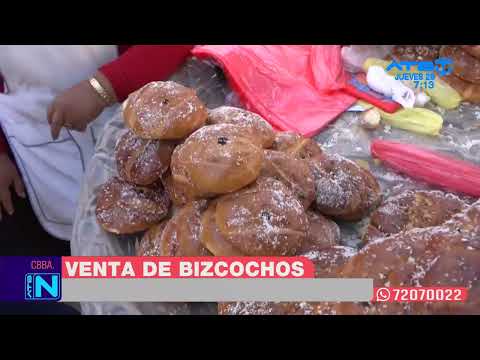 Cochabamba: Comerciantes instalan la Feria del Bizcocho
