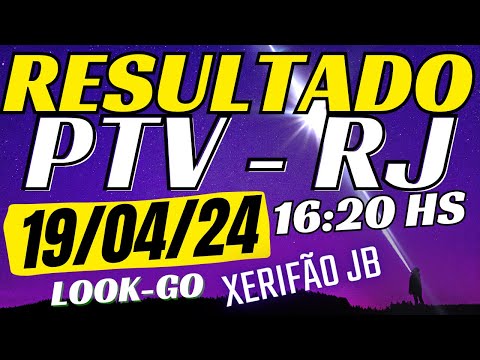 Resultado do jogo do bicho ao vivo - PTV - Look - 16:20 19-04-24