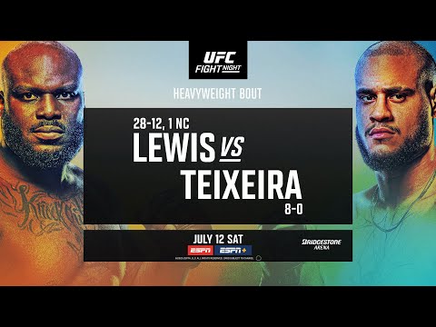 UFC Nashville: Lewis vs Teixeira - July 12th | Fight Promo