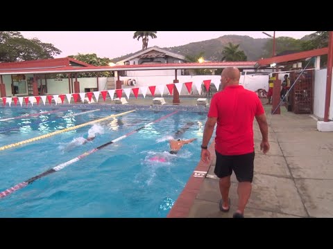 Coach Dexter Browne On TT Boys Relay Swim Team's CARIFTA Success