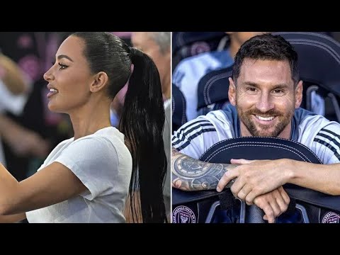 Kim Kardashian and LeBron James at Lionel Messi Inter Miami debut vs Cruz Azul - Kim Kardashian