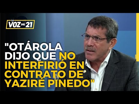 Exministro Jorge Cha?vez: Alberto Otárola decía que NO interfirió en contratación de Yaziré Pinedo