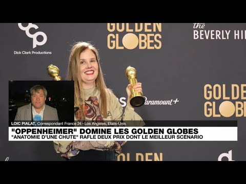 Les honneurs pour le film français Anatomie d'une chute aux Golden Globes • FRANCE 24