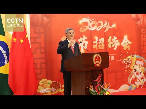 La Embajada de China en Brasil celebró una recepción por el Año Nuevo chino