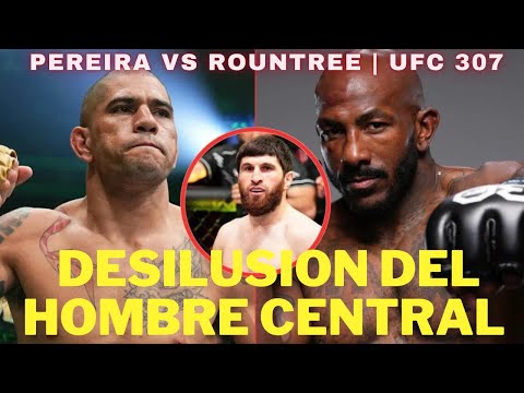 UFC 307 PEREIRA vs ROUNTREE: ¿el peligro de un desastre? #ufcfighter #mmafighter