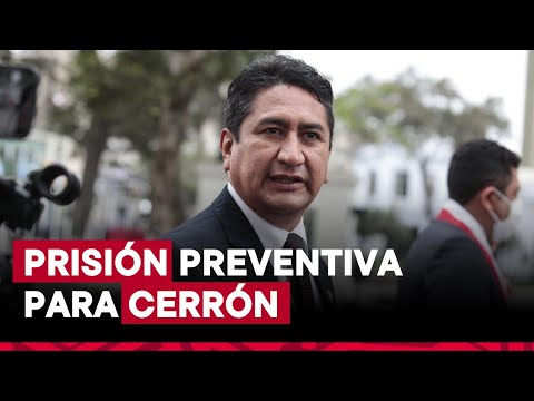 Vladimir Cerrón: PJ dicta 12 meses de prisión preventiva en su contra por caso Antalsis