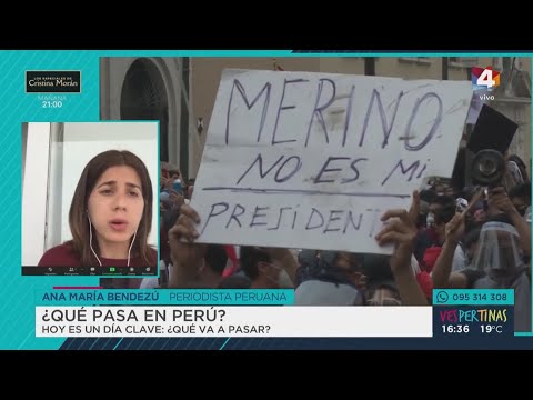 Vespertinas -  Crisis en Perú: “Lo que más molesta es cómo se está llevando adelante la política”
