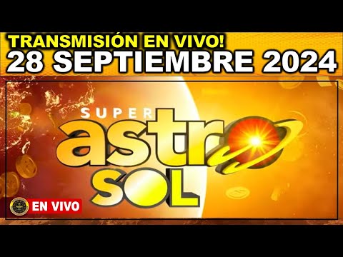 ASTRO SOL: Resultado ASTRO SOL del sábado 28 de septiembre de 2024.