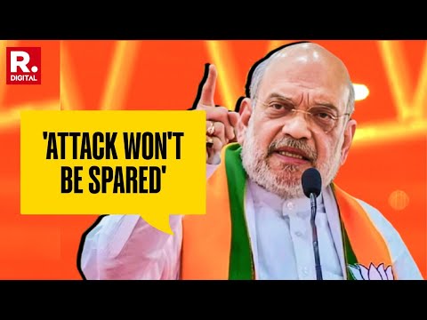 Amit Shah Issues Stern Warning On Ganderbal Terror Attack Says, ' Attack Won't Be Spared'.