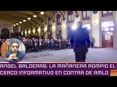 LA MAÑANERA EVIDENCIO MUCHOS VICIOS DE LOS MEDIOS CORPORATIVOS; ZUKERMAN, LOPEZ DORIGA SE CAYERON