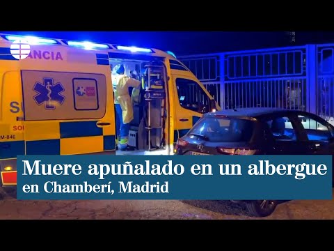 Muere un hombre apuñalado en un albergue de Madrid