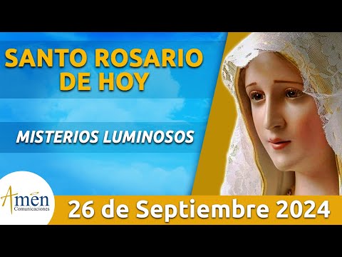 Santo Rosario de Hoy Jueves 26 Septiembre 2024  l Padre Carlos Yepes l Católica l Rosario l Amén