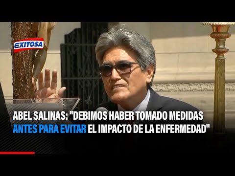 Abel Salinas: ''Debimos haber tomado medidas antes para evitar el impacto de enfermedad''