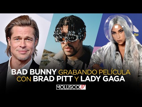 Bad Bunny llego a Hollywood a GRABAR película junto a Brad Pitt y Lady Gaga