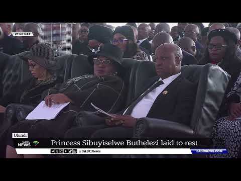 Princess Sibuyiselwe Buthelezi | Mourners pay tribute to leader described as a humble servant.