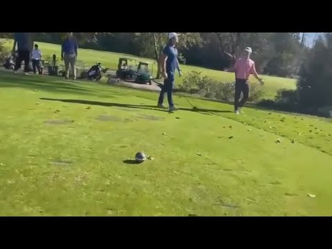 WATCH: Violent incident caught on camera at B.C. golf course