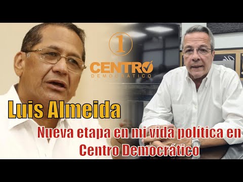 Almeida en Centro Democrático - Se bajo de la camioneta social crisitiana