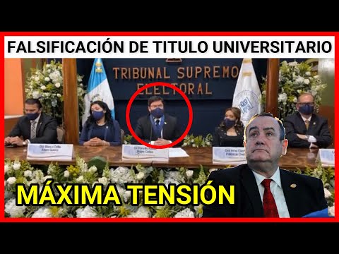 Urgente Guatemala Rafael Rojas asume presidencia del TSE, en medio de señalamientos por título falso