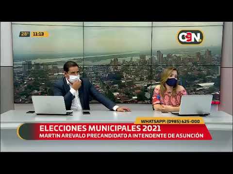 Elecciones Municipales 2021: Recibimos al precandidato a intendente de Asunción Martin Arévalo