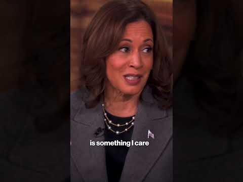 Kamala Harris says there’s ‘not a thing’ she would have changed about Biden’s record #shorts