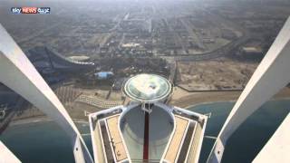 فيديو: تفحيط فوق برج العرب في دبي