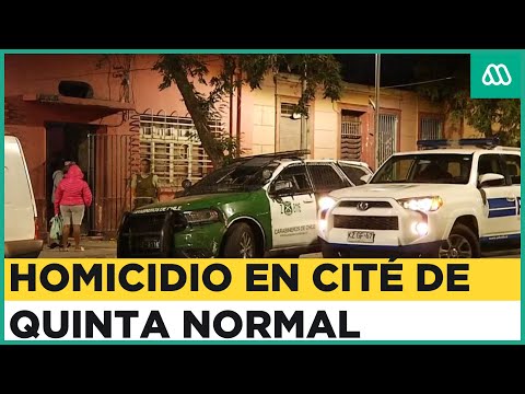 PDI investiga homicidio en cité de Quinta Normal: Víctima fue atacada con una serie de disparos